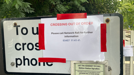 Network Rail confirm repair date for broken crossing at Melton Mowbray Railway Station