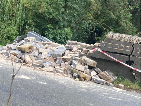 Woman arrested after vehicle collides with bridge in Bottesford