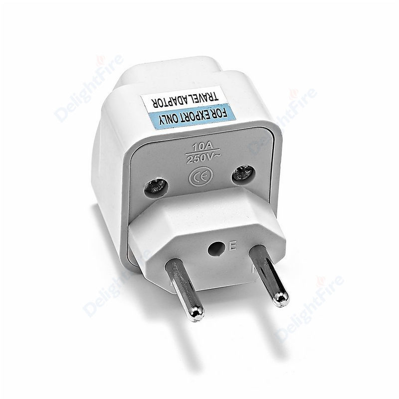 Miniatura: KR Plug Adapter Multifunction Universal AU UK US To EU Electrical Socket Type E/