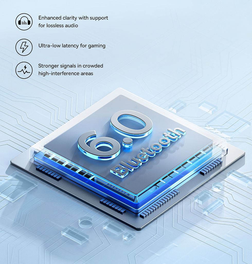 Miniatura: Baseus Wireless Headphones Bluetooth 5.3 HIFI Level Earphone 40mm Driver Foldabl