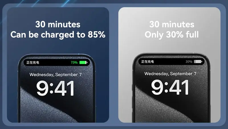 Miniatura: 80000mAh High Capacity Power Bank 120W Super Fast Charging Powerbank Portable Ba