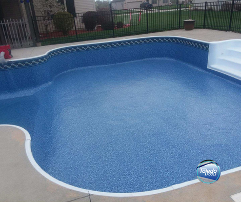 Vinyl Swimming Pool Liner Replacement in Northwood Ohio