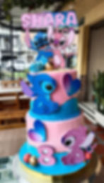 Pasteles de cumpleaños altos