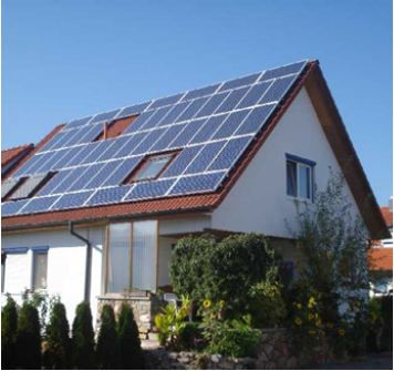 Paneles Solares Sobre Techo