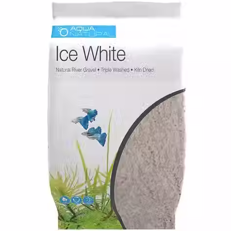 ICE WHITE AQUARIUM GRAVEL