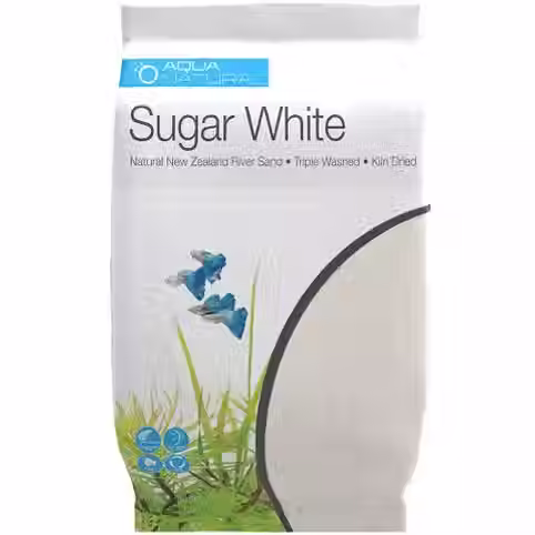 SUGAR WHITE AQUARIUM SAND​
