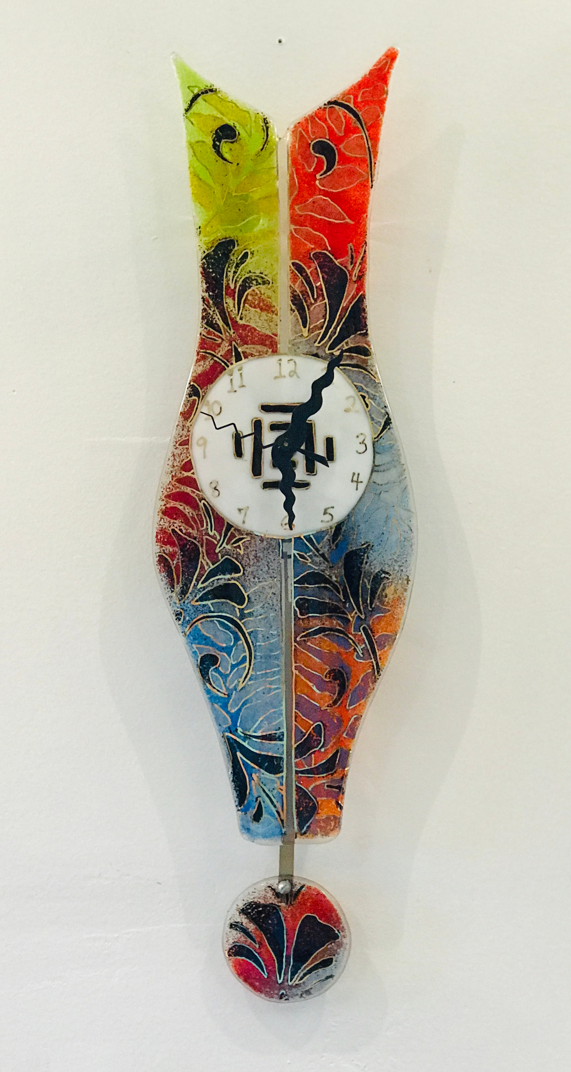 Clock with pendulum