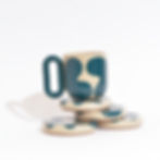 Thumbnail: Coaster set Blobs