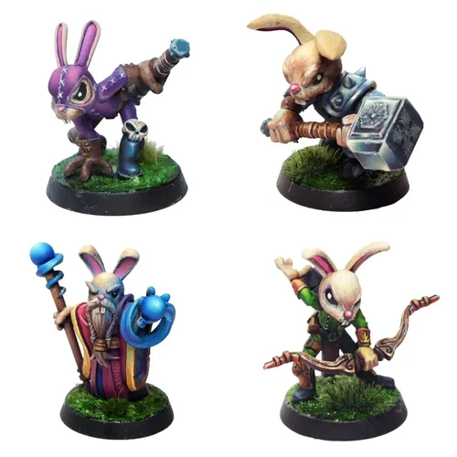 Raging Rabbits | Fire Forged Minis