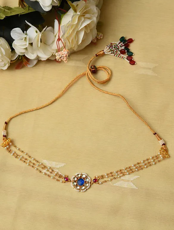 Thumbnail: Indigo Jadau Choker