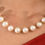 Thumbnail: Single Line Pearl Necklace (12mm)