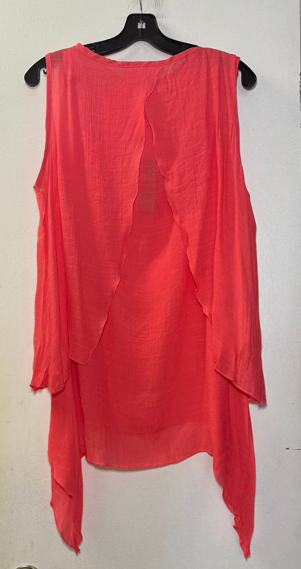 Thumbnail: DKR Apparel Layered Tank Top with Split Back