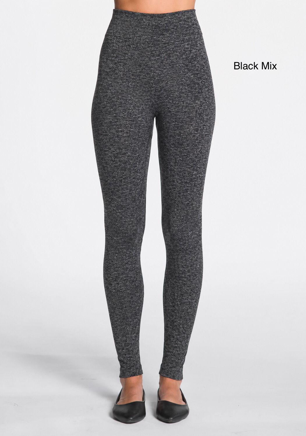 Nylon Blend-The Perfect Fit Legging by DKR & Co.-Black Mix