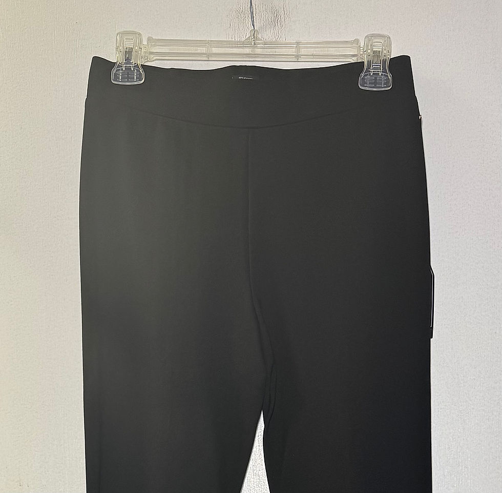 Thumbnail: DKR Apparel Ponte Pants-Black