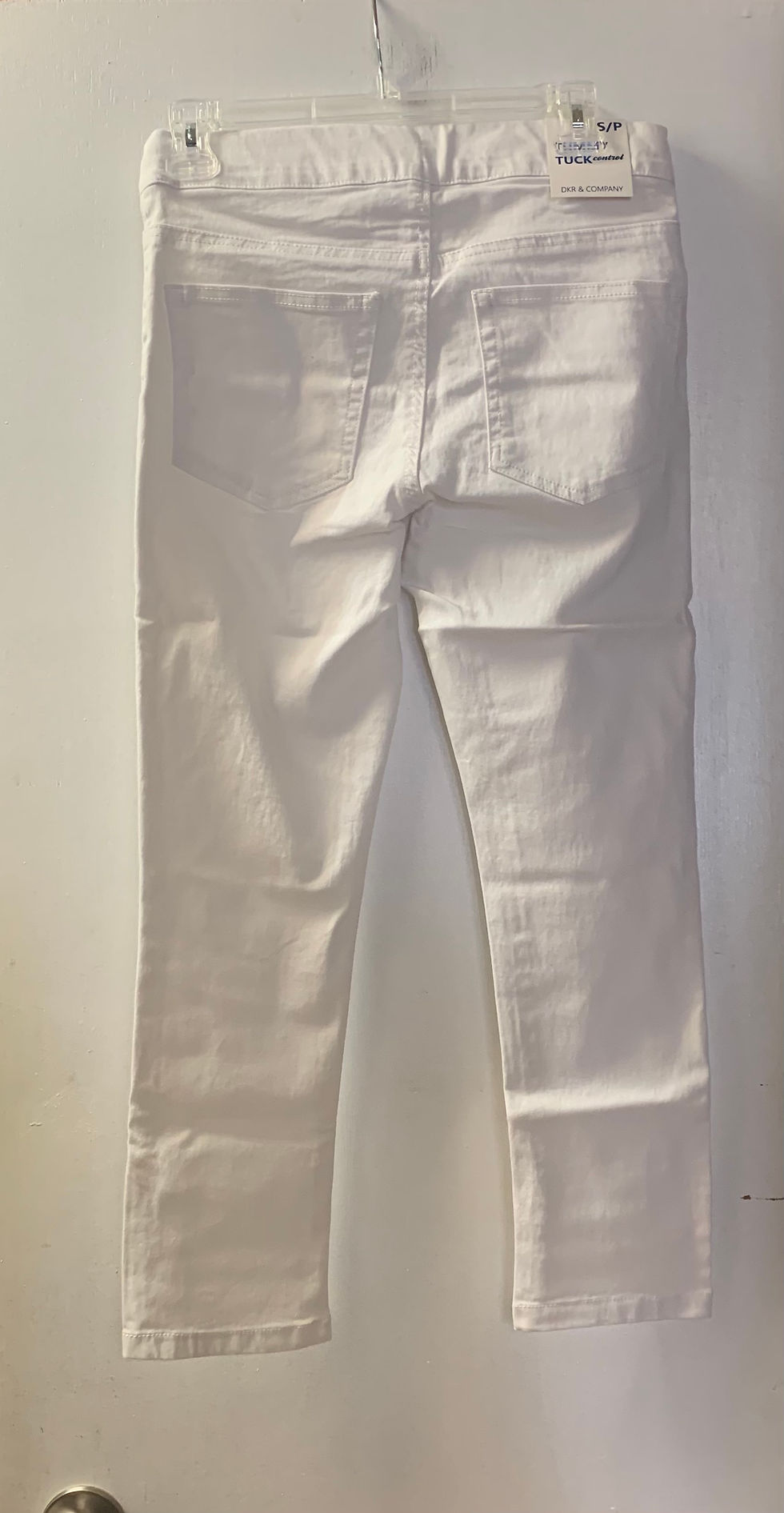 Thumbnail: Stretch Denim Pull-On Crop Capri