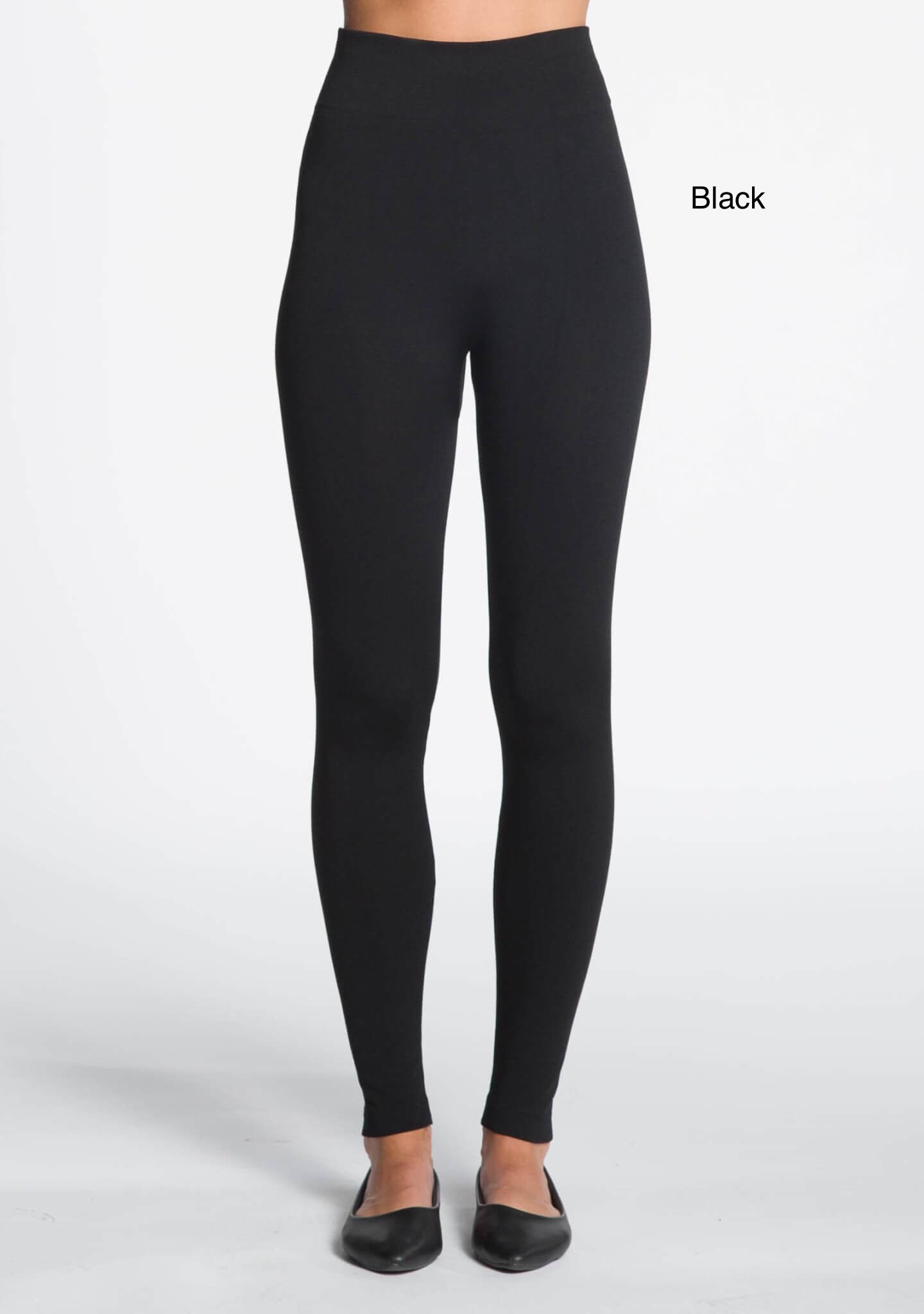 Fleece Lined-The Perfect Fit Legging by DKR & Co.-Black