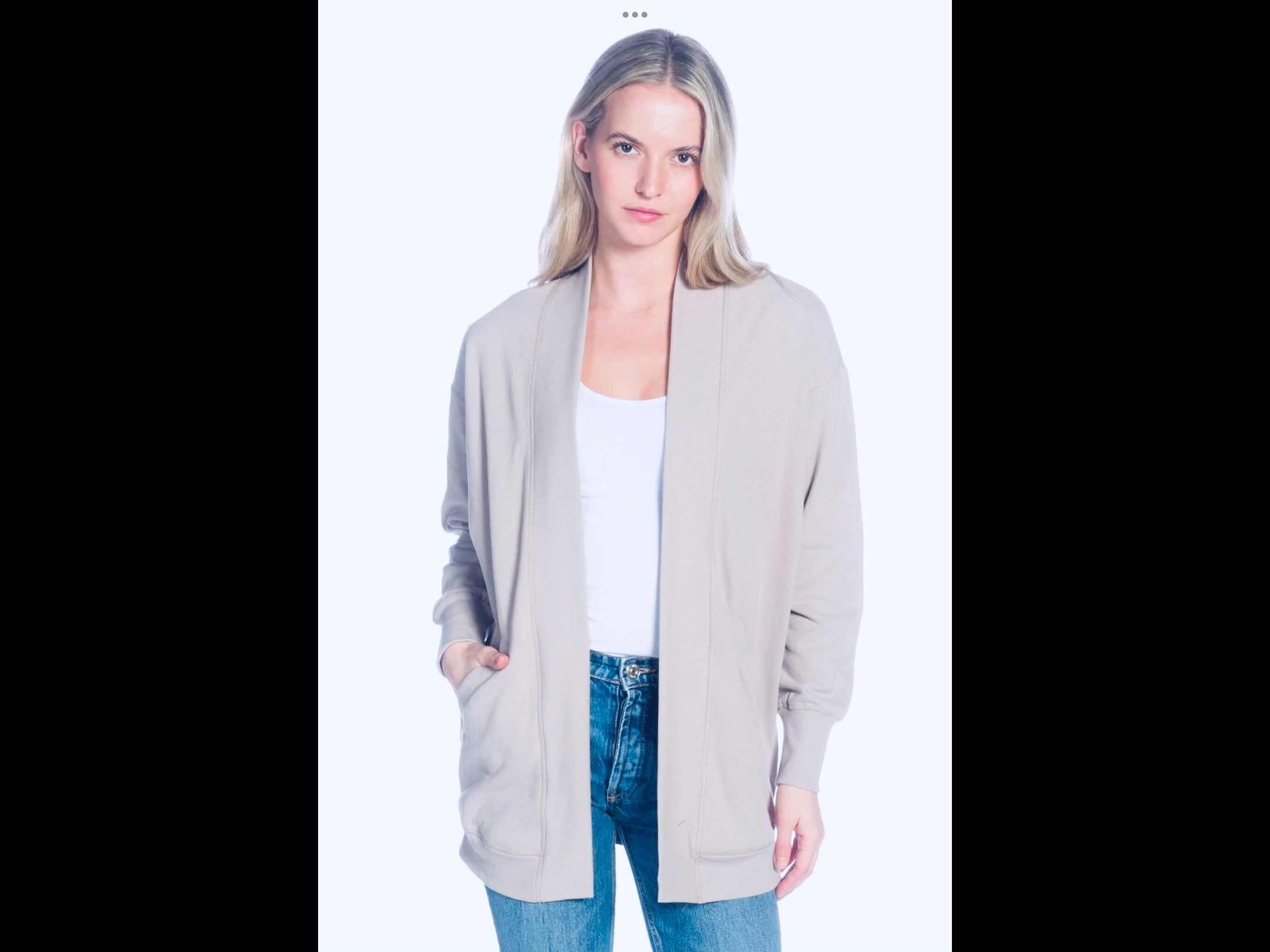 Dolman Open Cardigan