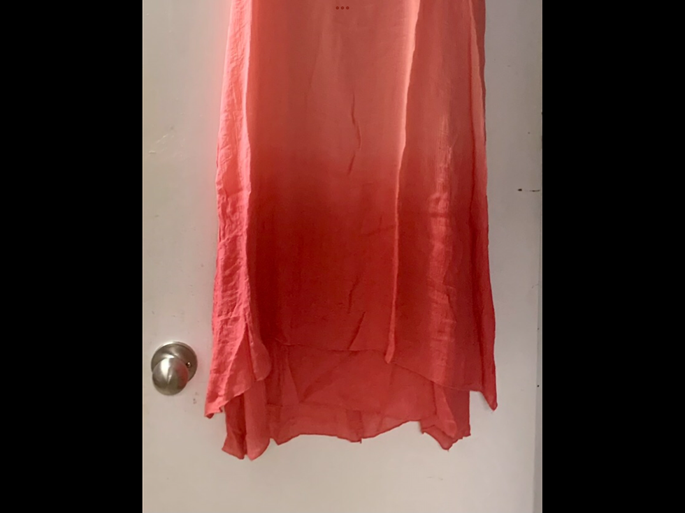 Thumbnail: Dip Dyed Double Layered Midi Dress