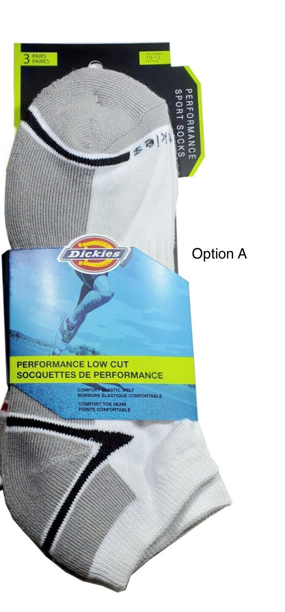 Thumbnail: Dickies 3 pk Performance Low Cut Socks