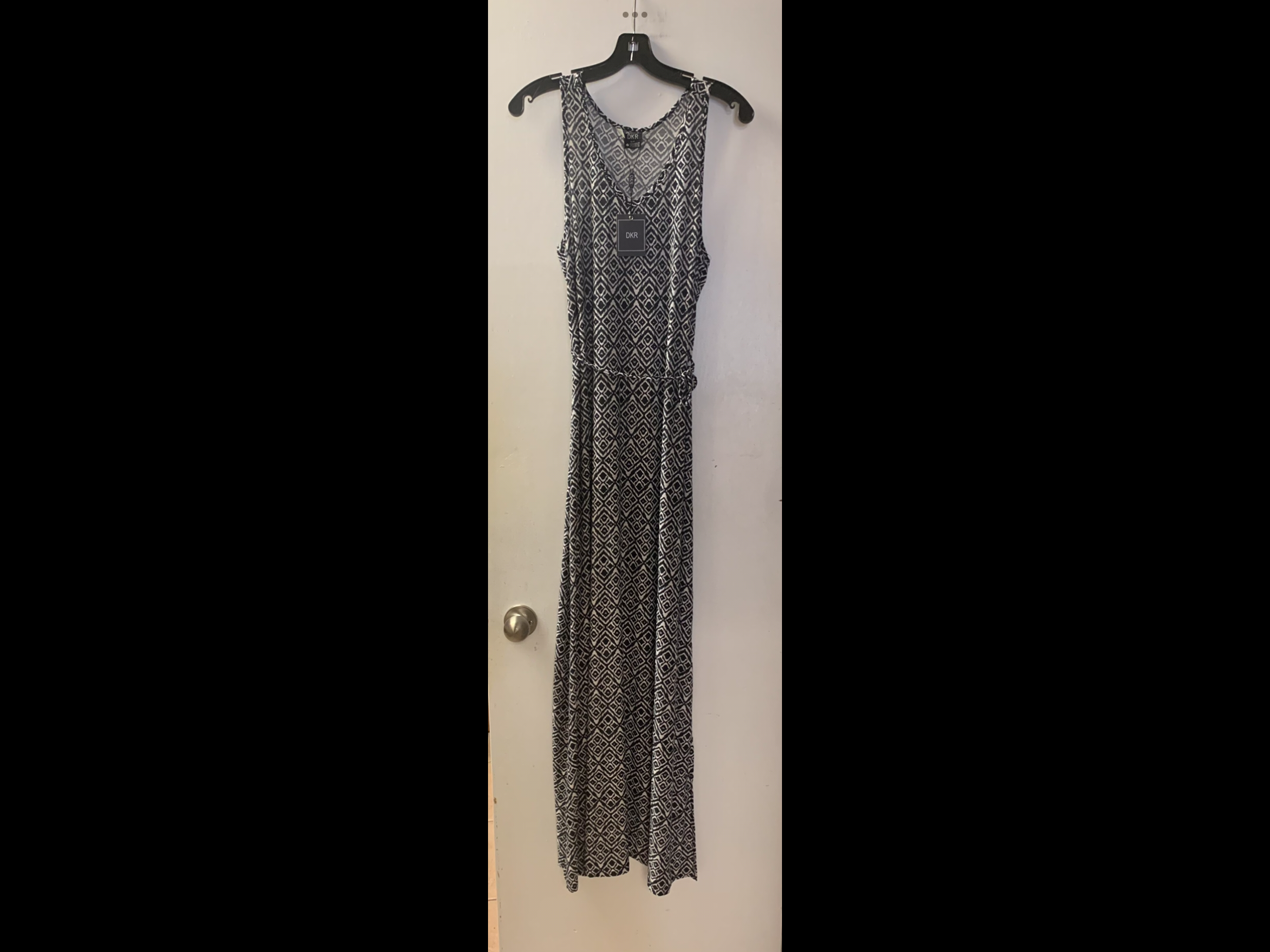 DKR V-Neck Racerback Maxi Dress