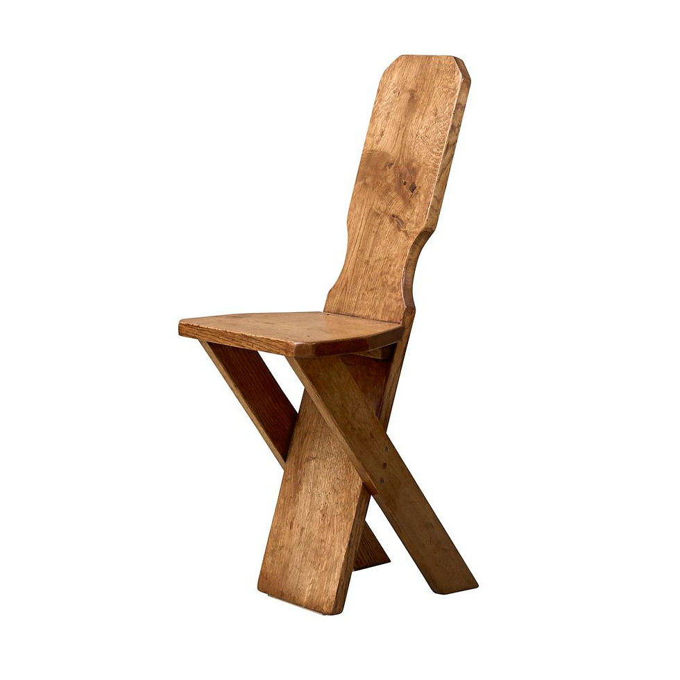 Brutalist Side Chair