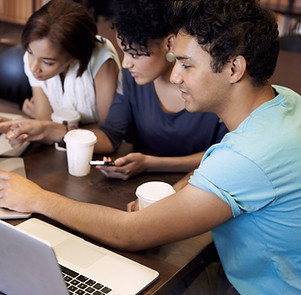 Young People - Meeting With Computers