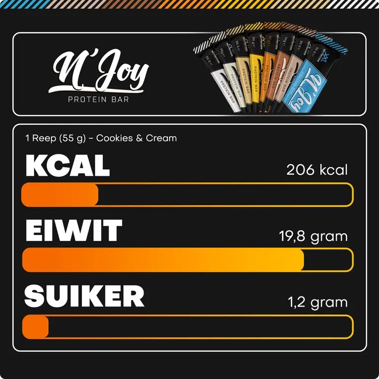 Thumbnail: N'Joy Protein Bar - 15 Pack