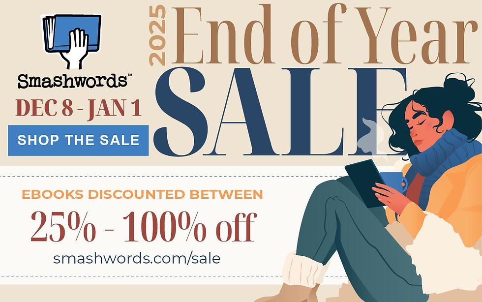 My Smashwords End Of Year Sale Starts Today!