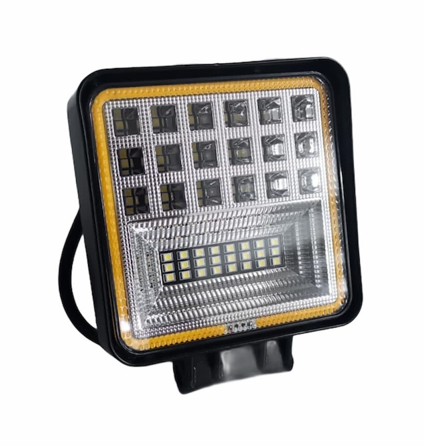 LED ÇALIŞMA LAMBASI KARE (BEYAZ-TURUNCU)42w-10,5cm ROCAS