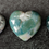 Thumbnail: green calcite heart - medium