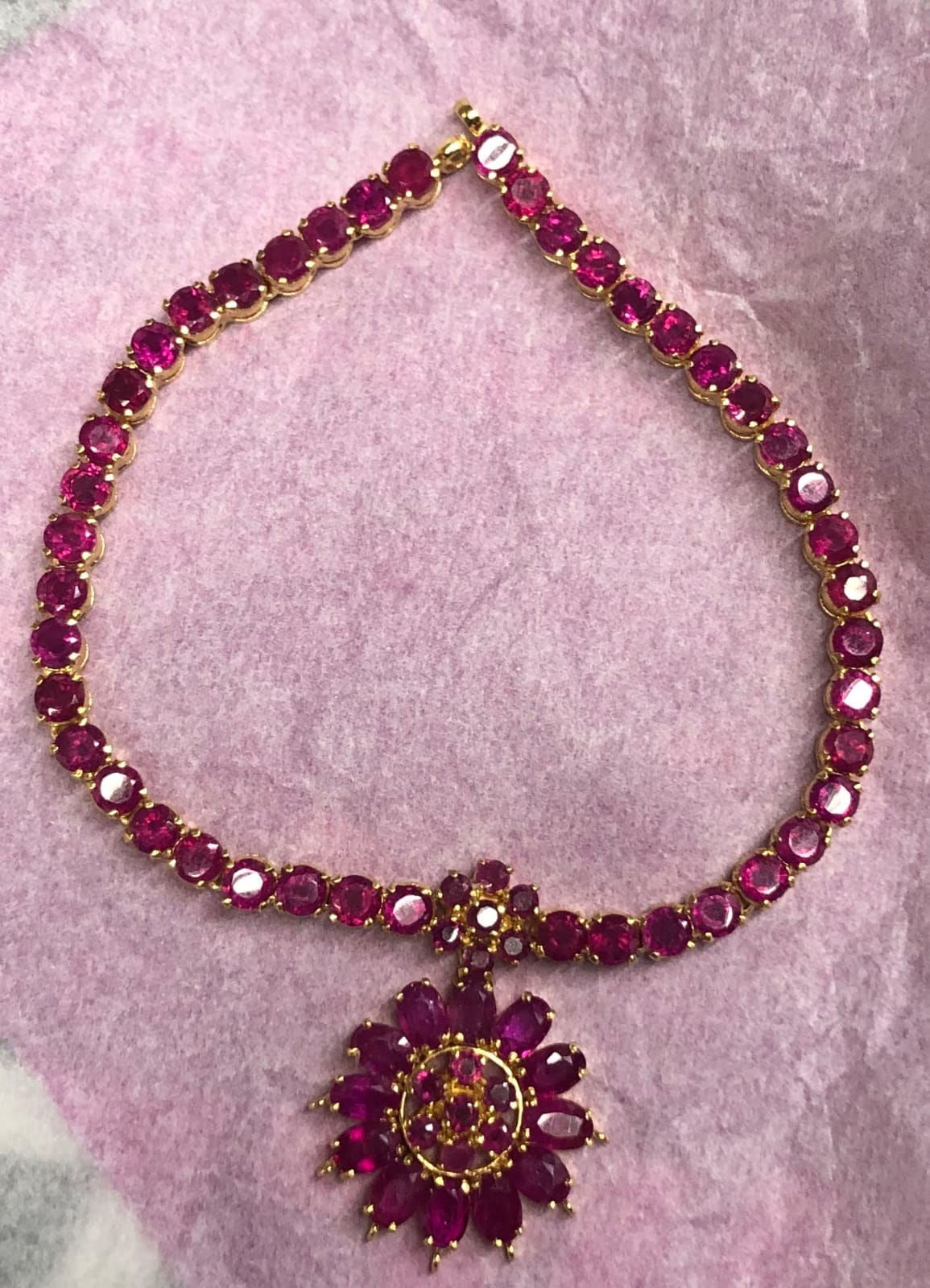 Ruby Necklace 