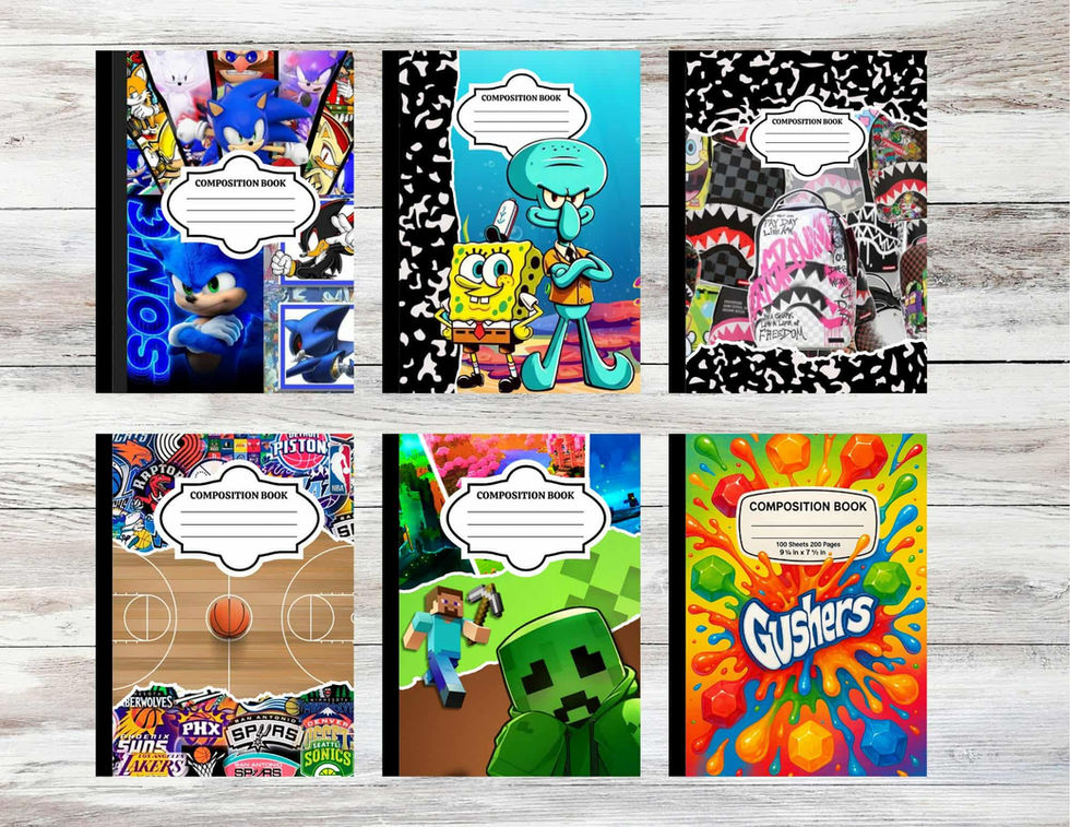 Custom Personalized Notebooks