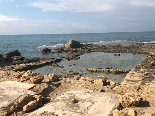 Caesarea Maritima palace pool