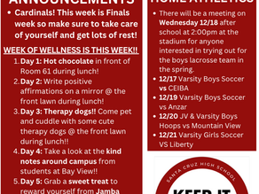 What's Chirpin' Weekly Newsletter