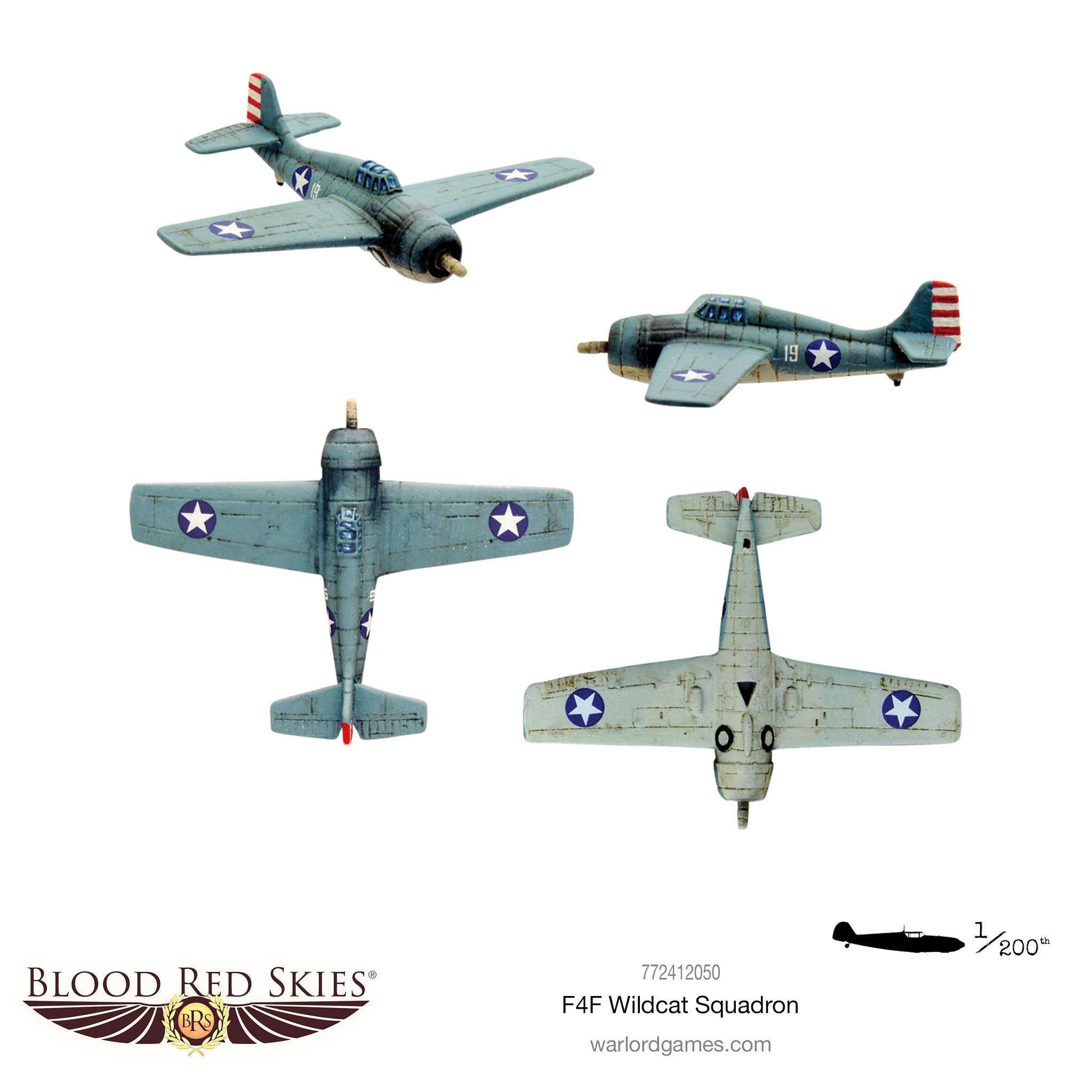 Blood Red Skies: Us - Blood Red Skies Grumman F4F Wildcat Squadron