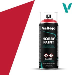 Vallejo: Aerosol - Fantasy Color Primer Bloody Red 400 ml