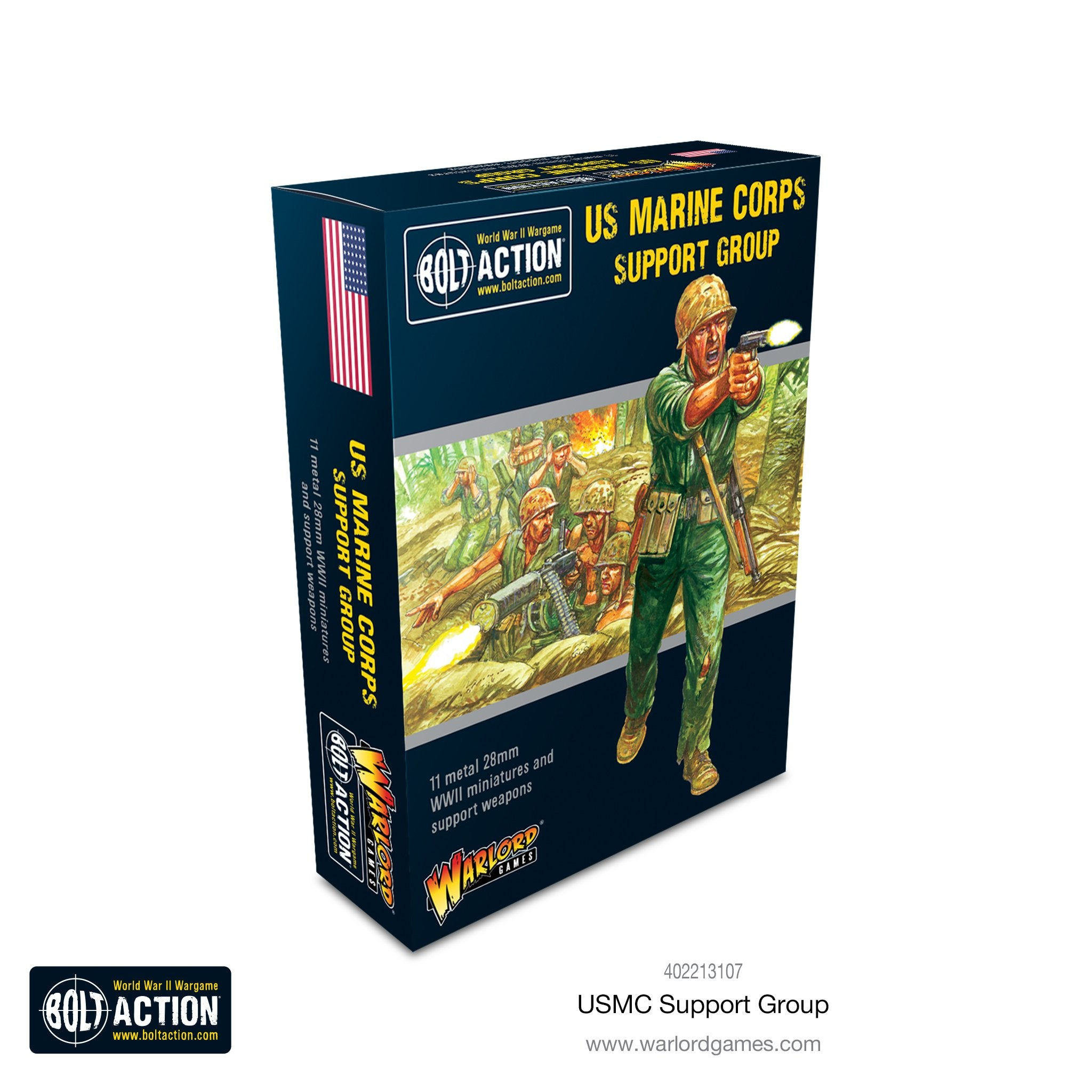 Bolt Action: US Army Support - USMC Support Group