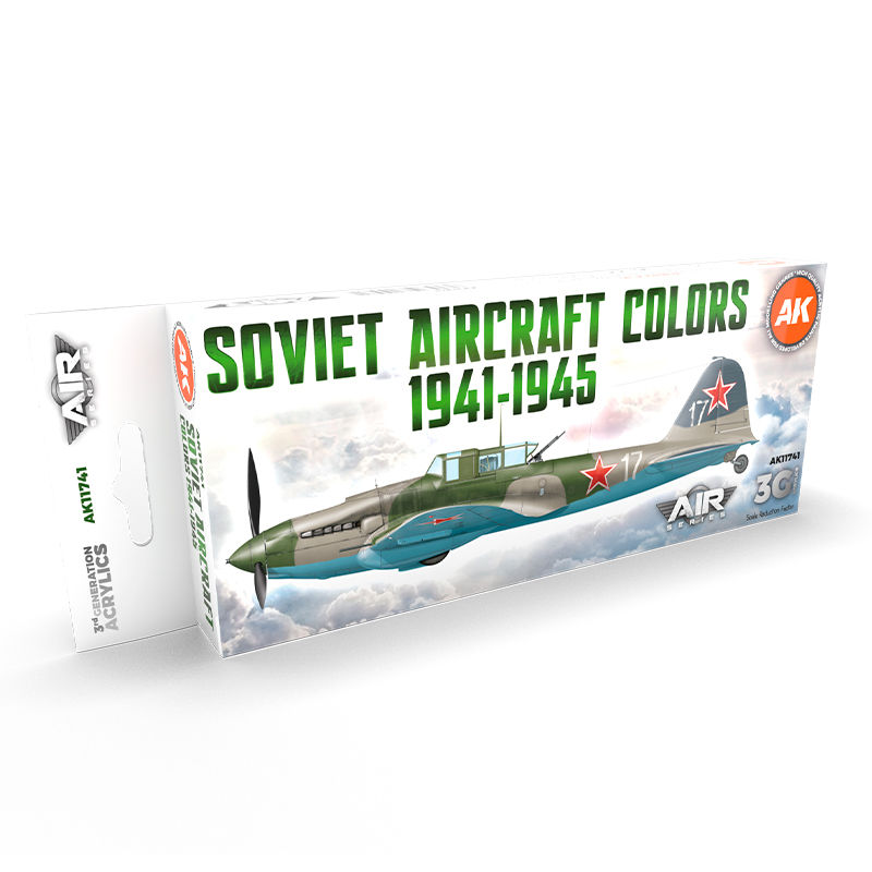 AKI: 3rd Gen AIR Series Soviet Aircraft Colors 19411945