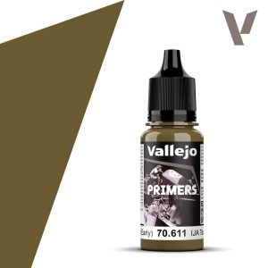 Vallejo: Primer - Color IJATsuchiKusaIRO Earth Green (early) 18 ml