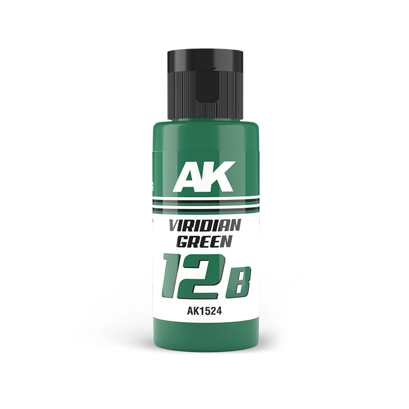 AKI: DUAL EXO Acrylic Paint Viridian Green 12B 60ml