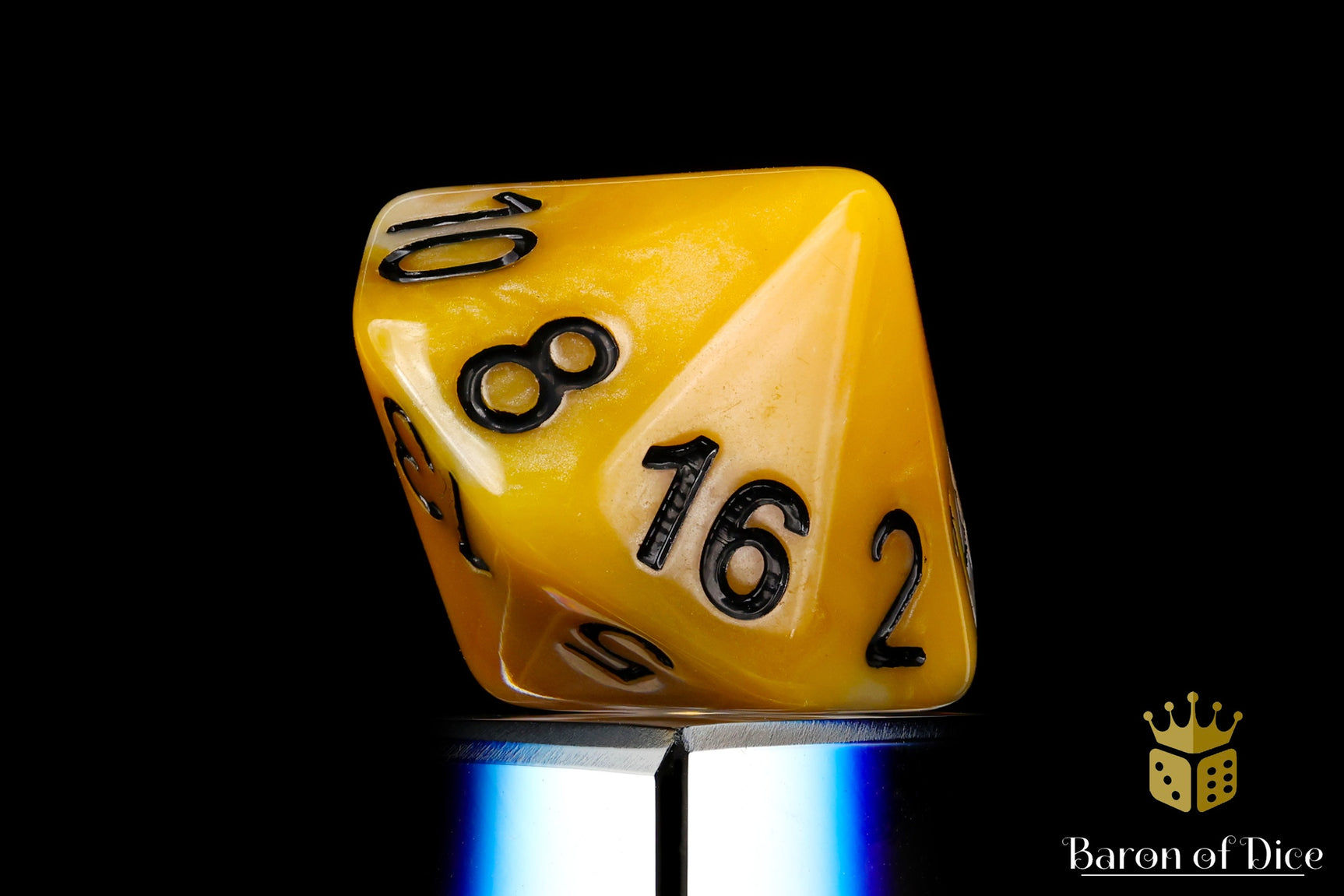 Baron of Dice: Universal Dice - D16 - Golden Hues
