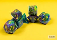 Festive® Polyhedral Rio/yellow 7-Die Set