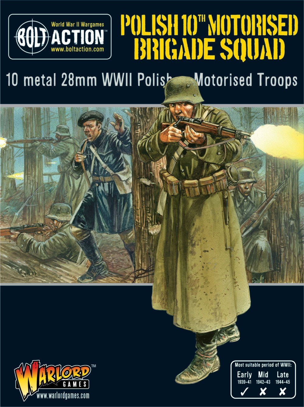 Bolt Action: Polish Army - Polish 10th Motorised Brigade Squad