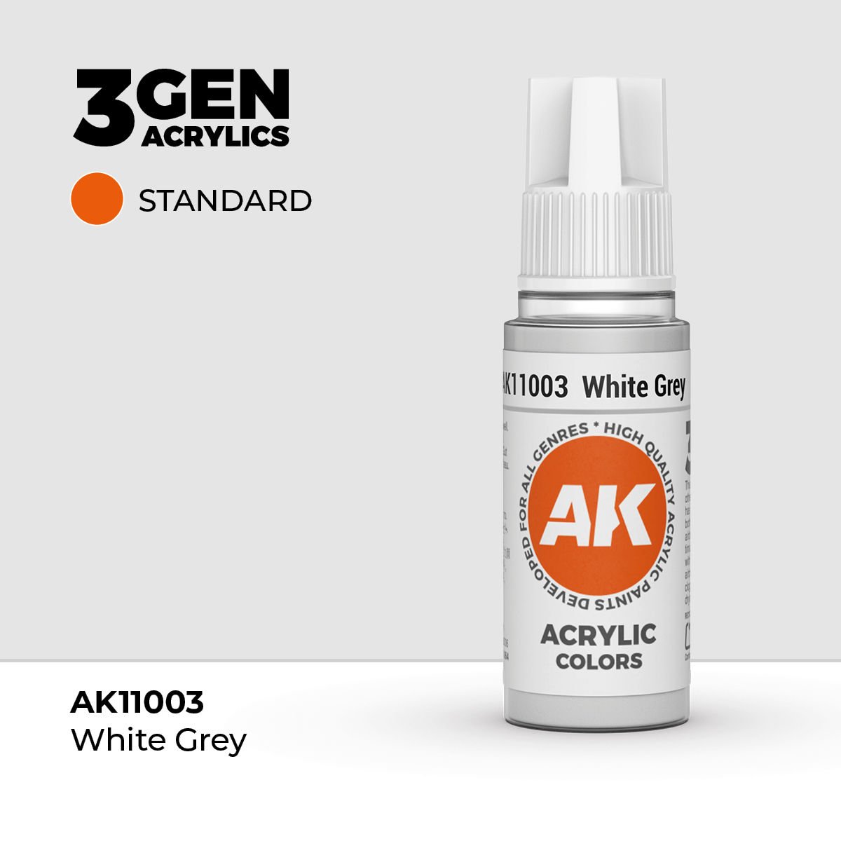 AKI: 3rd Gen White Grey 17ml