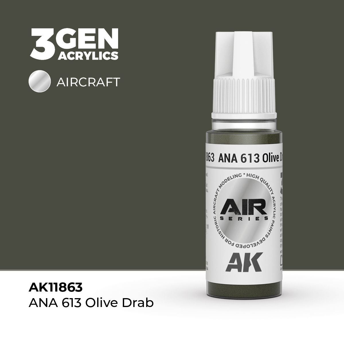 AKI: 3rd Gen: AIR Series ANA 613 Olive Drab