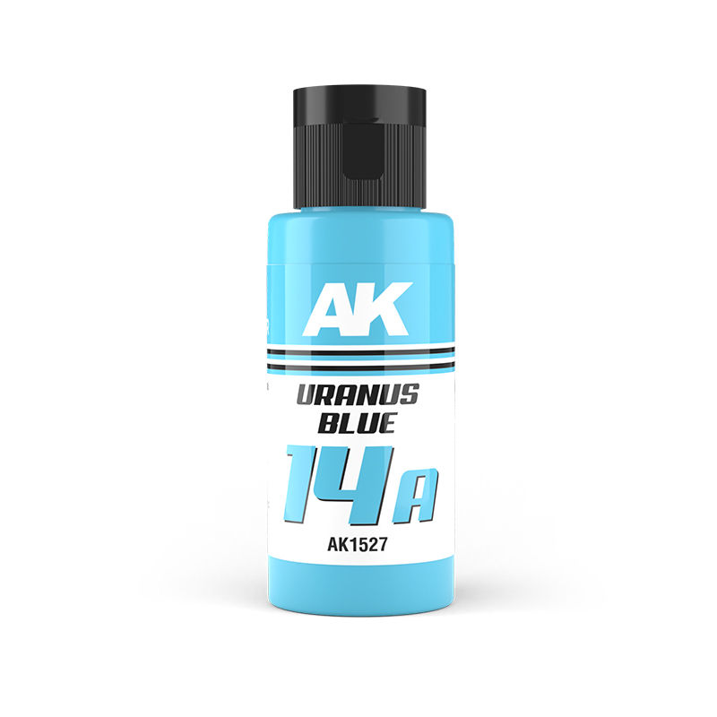 AKI: DUAL EXO Acrylic Paint Uranus Blue 14A 60ml