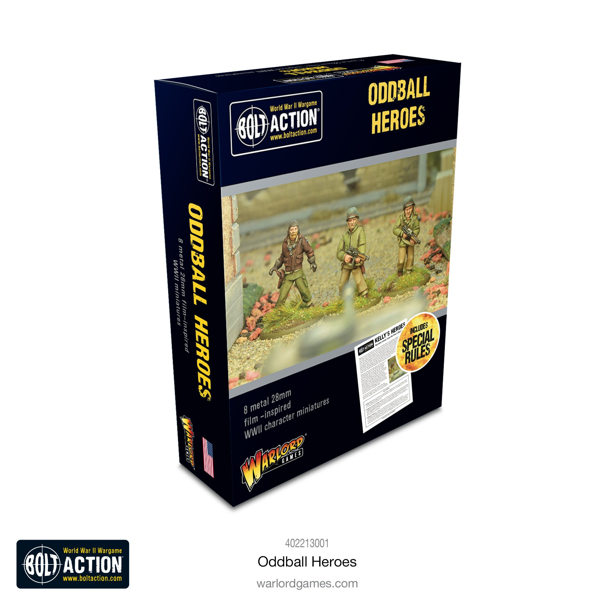 Bolt Action: US Army Support - Oddball Heroes