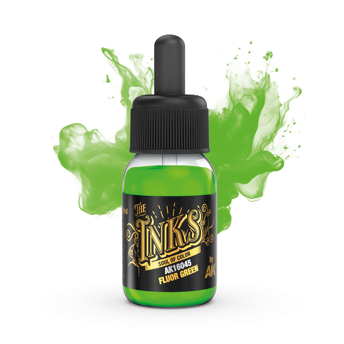 AK Interactive The INKS Fluor Green 30ml