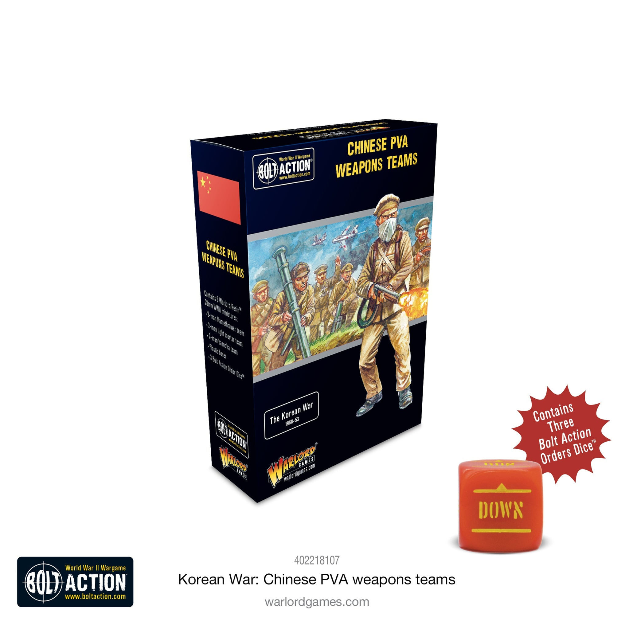 Bolt Action: Korean Wars - Chinese PVA Weapons Teams