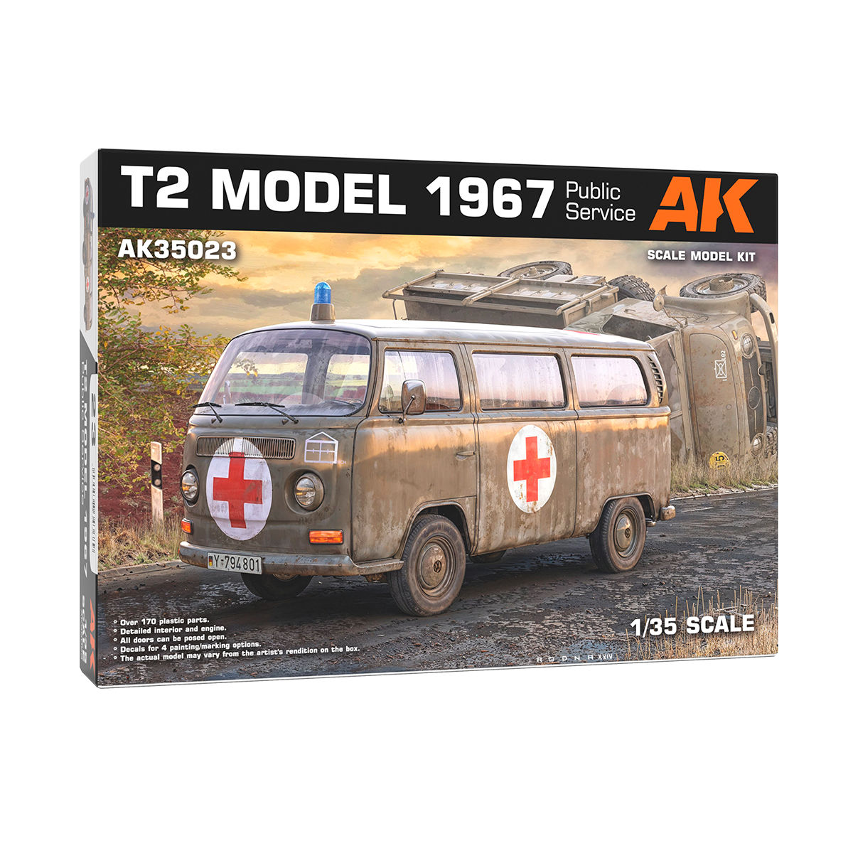 AK Interactive T2 Model 1967 Public Service